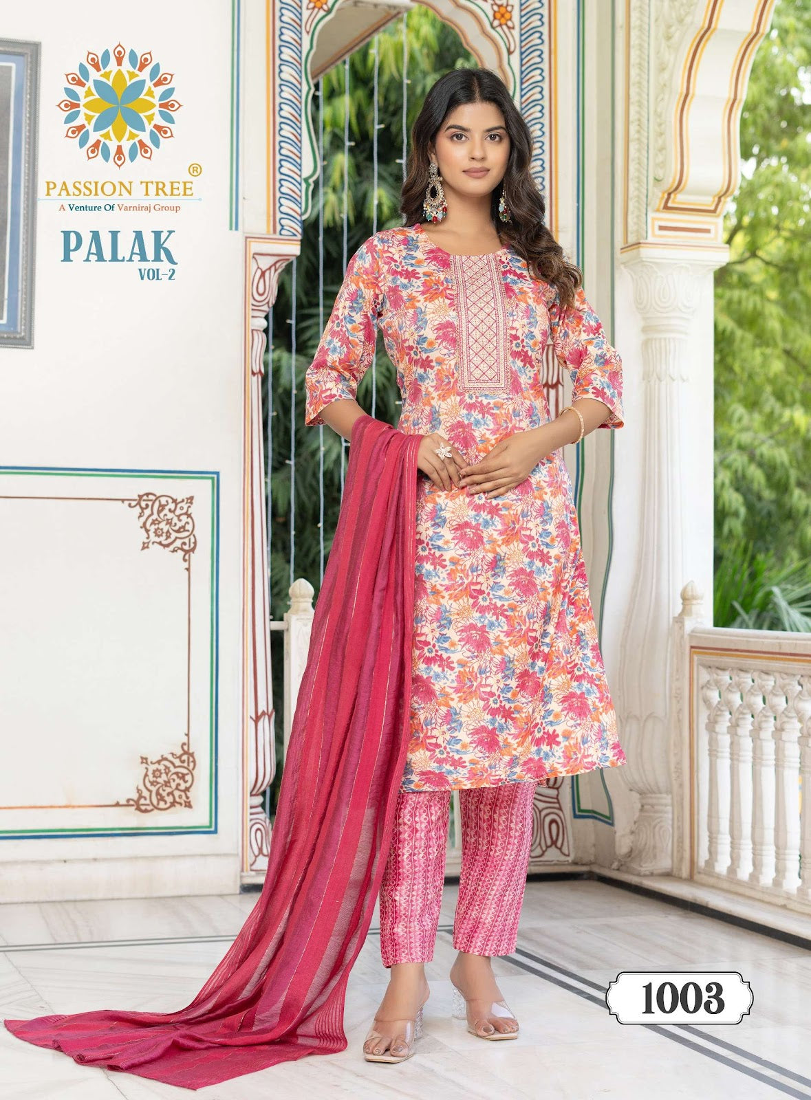 Palak Vol 2 Passion Tree Capsule Readymade Pant Style Suits Wholesaler Gujarat