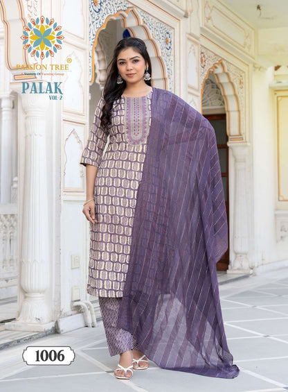 Palak Vol 2 Passion Tree Capsule Readymade Pant Style Suits Wholesaler Gujarat