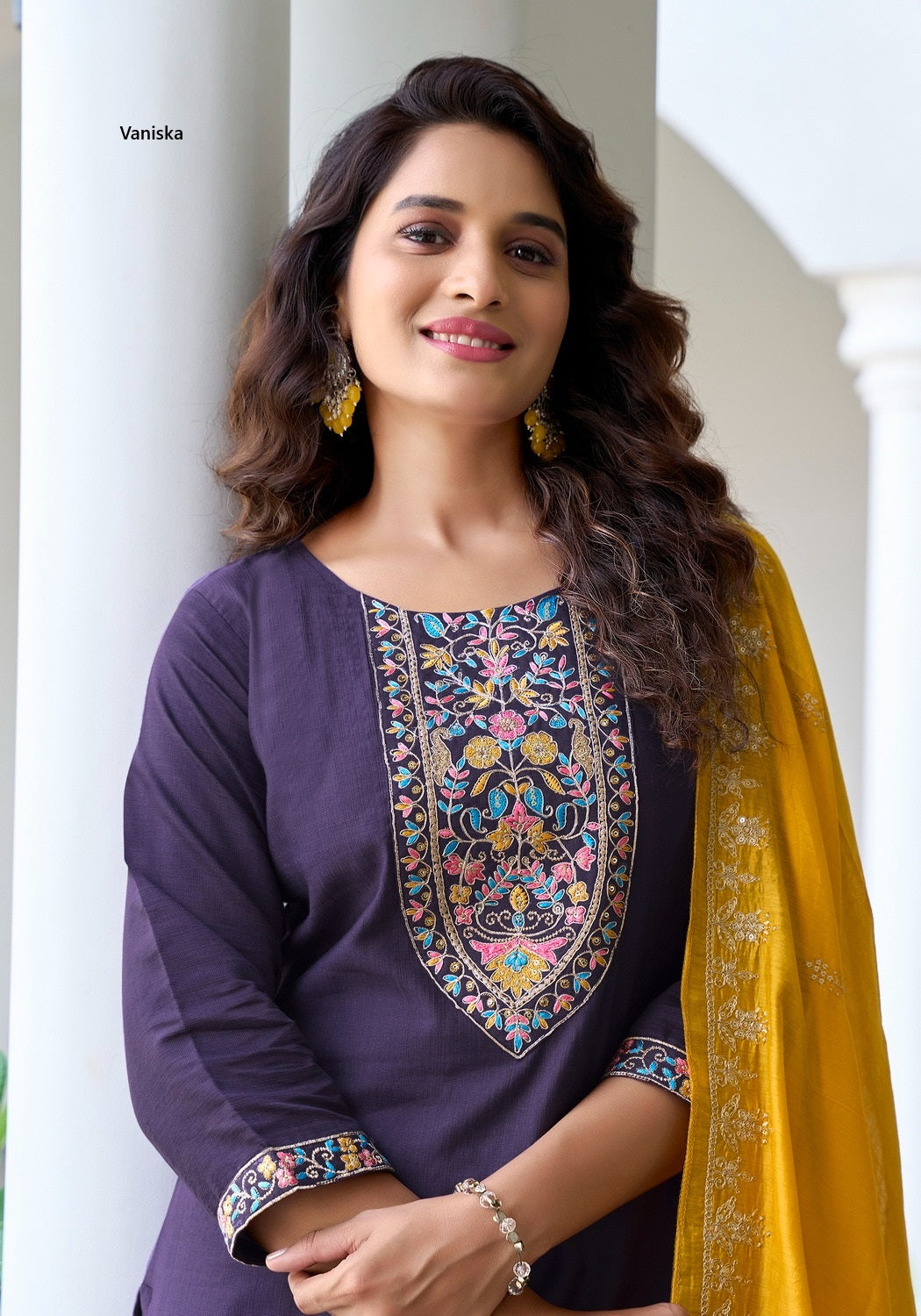 Palak Vol 2 Vaniska Vetican Silk Readymade Pant Style Suits Exporter