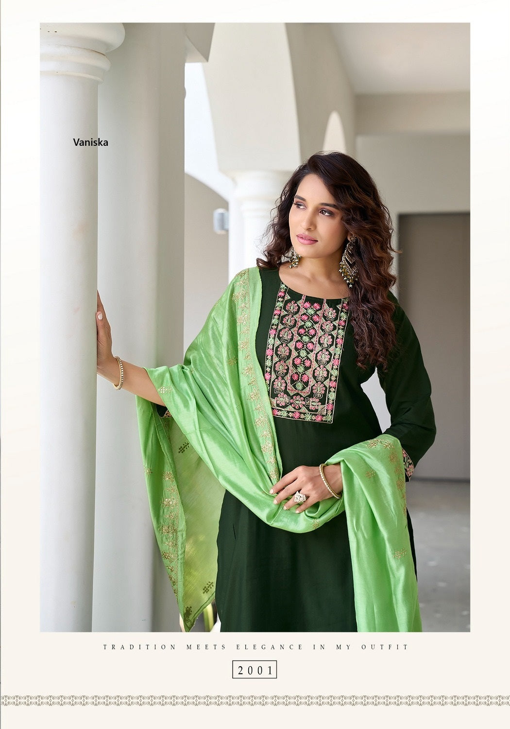 Palak Vol 2 Vaniska Vetican Silk Readymade Pant Style Suits Exporter