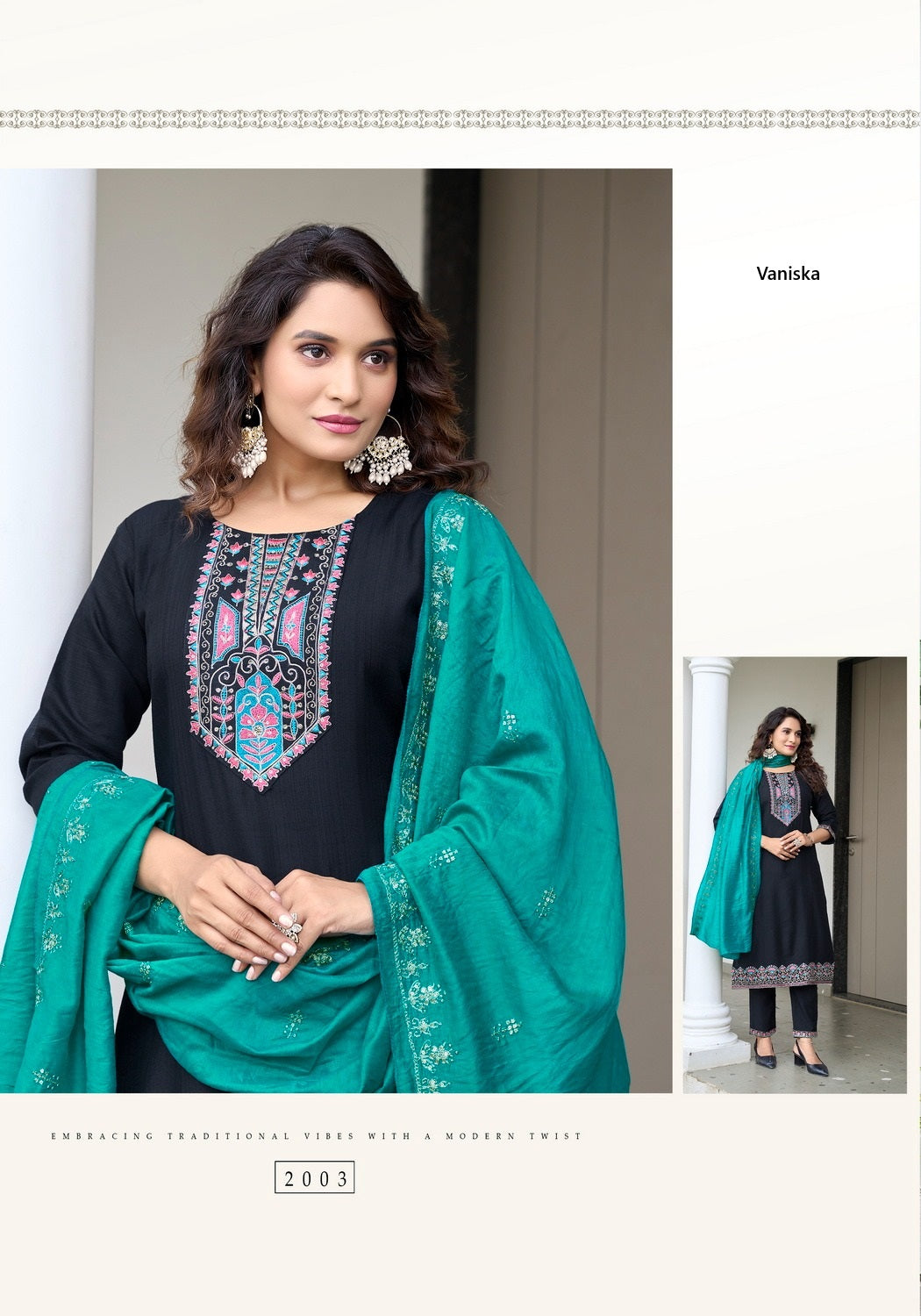 Palak Vol 2 Vaniska Vetican Silk Readymade Pant Style Suits Exporter