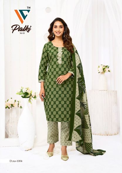 Palki Vol 1 Vandana Creation Cotton Dress Material Supplier India