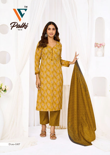 Palki Vol 1 Vandana Creation Cotton Dress Material Supplier India