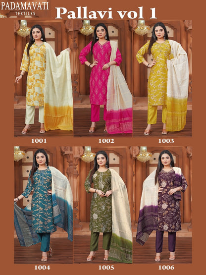 Pallavi Vol 1 Pt Vertical Readymade Pant Style Suits Manufacturer India