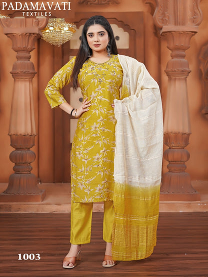 Pallavi Vol 1 Pt Vertical Readymade Pant Style Suits Manufacturer India