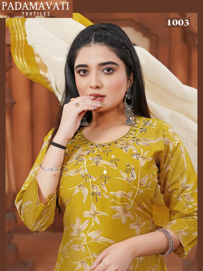 Pallavi Vol 1 Pt Vertical Readymade Pant Style Suits Manufacturer India