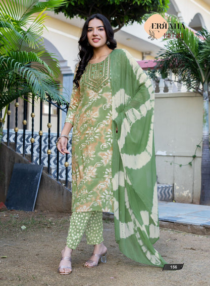 Pallavi Vol 6 Erraha Rayon Readymade Pant Style Suits Supplier