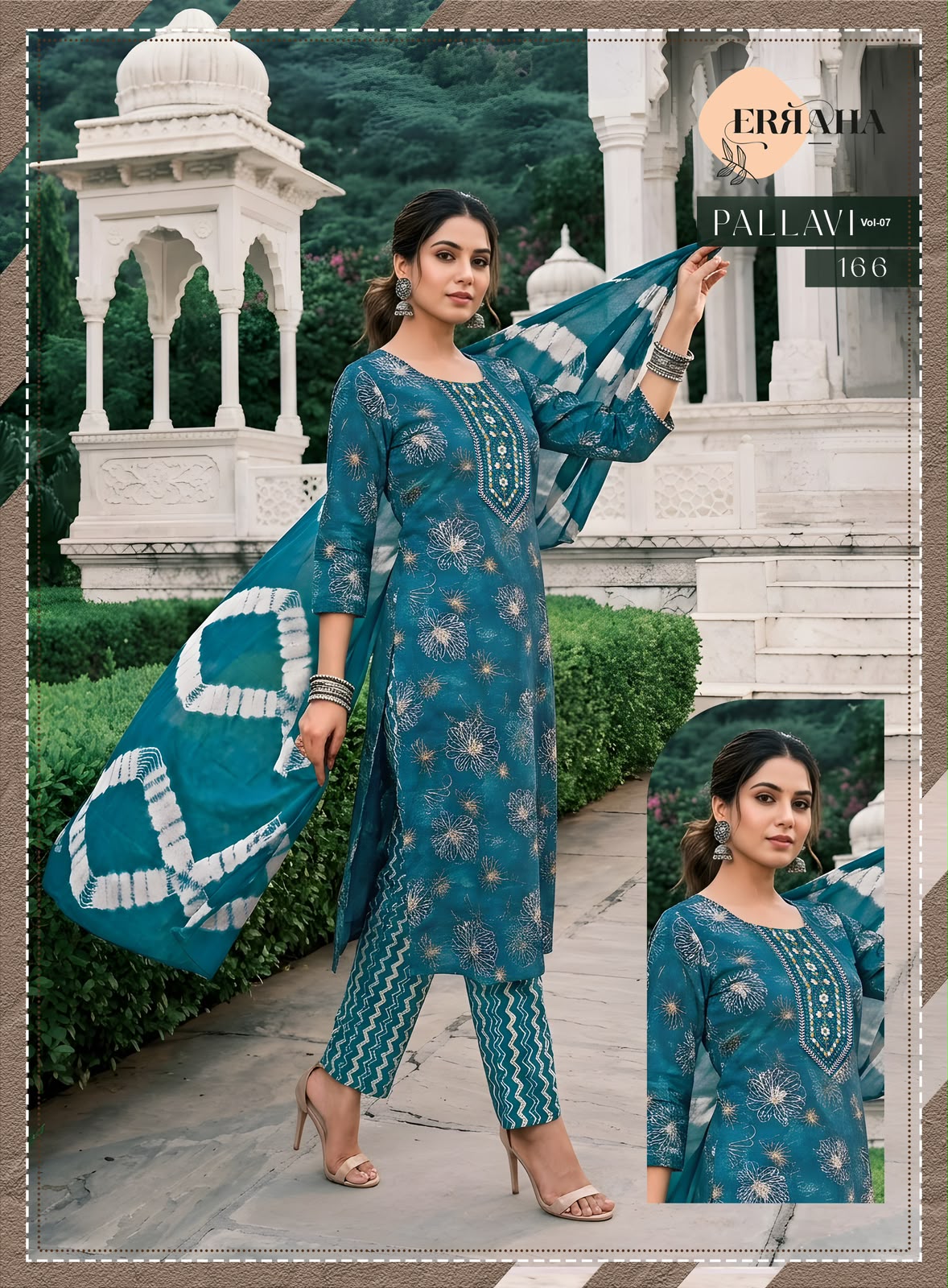 Pallavi Vol 7 Erraha Capsule Rayon Readymade Pant Style Suits Manufacturer