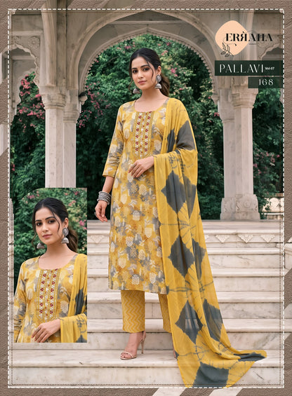 Pallavi Vol 7 Erraha Capsule Rayon Readymade Pant Style Suits Manufacturer