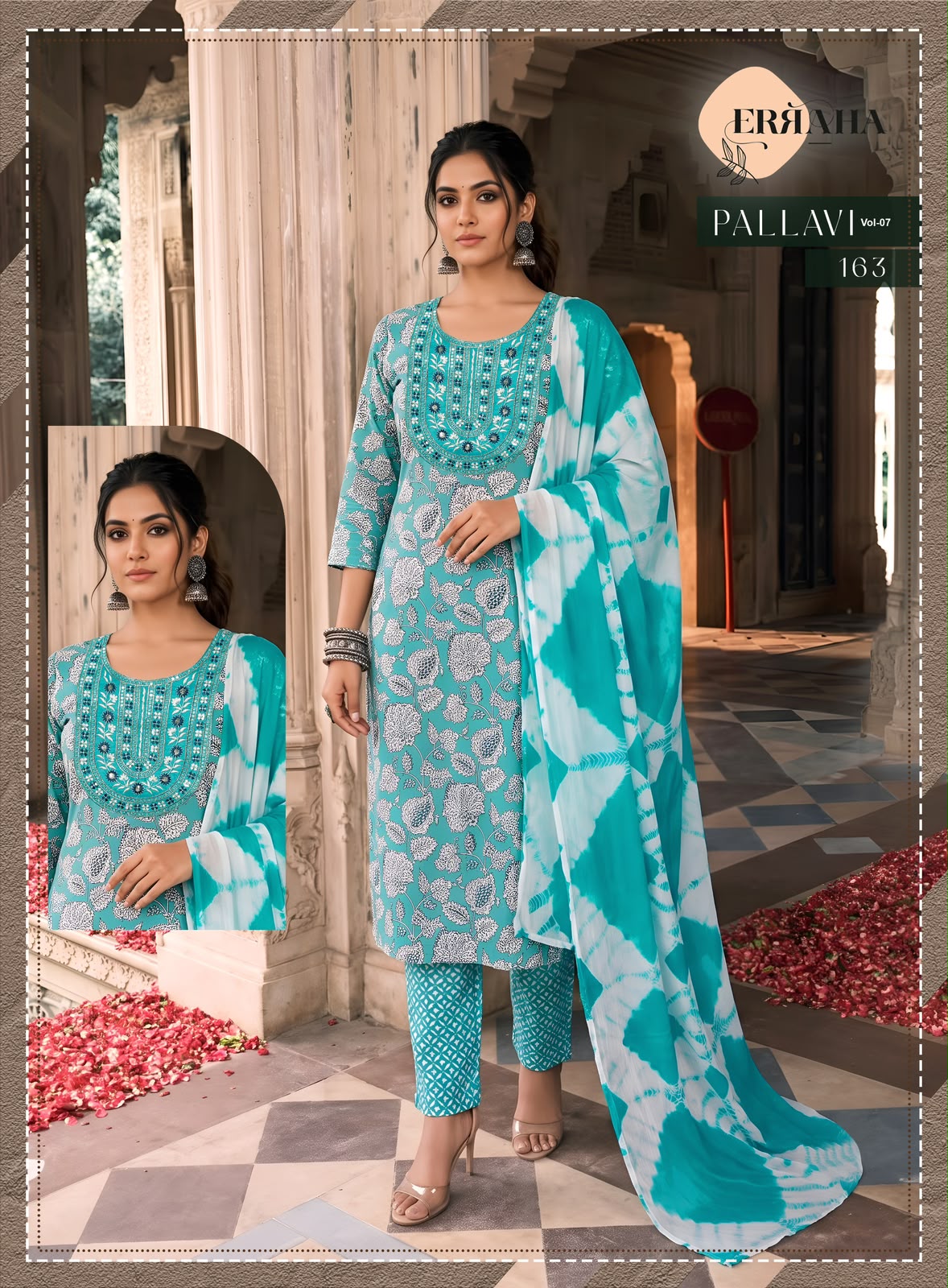 Pallavi Vol 7 Erraha Capsule Rayon Readymade Pant Style Suits Manufacturer