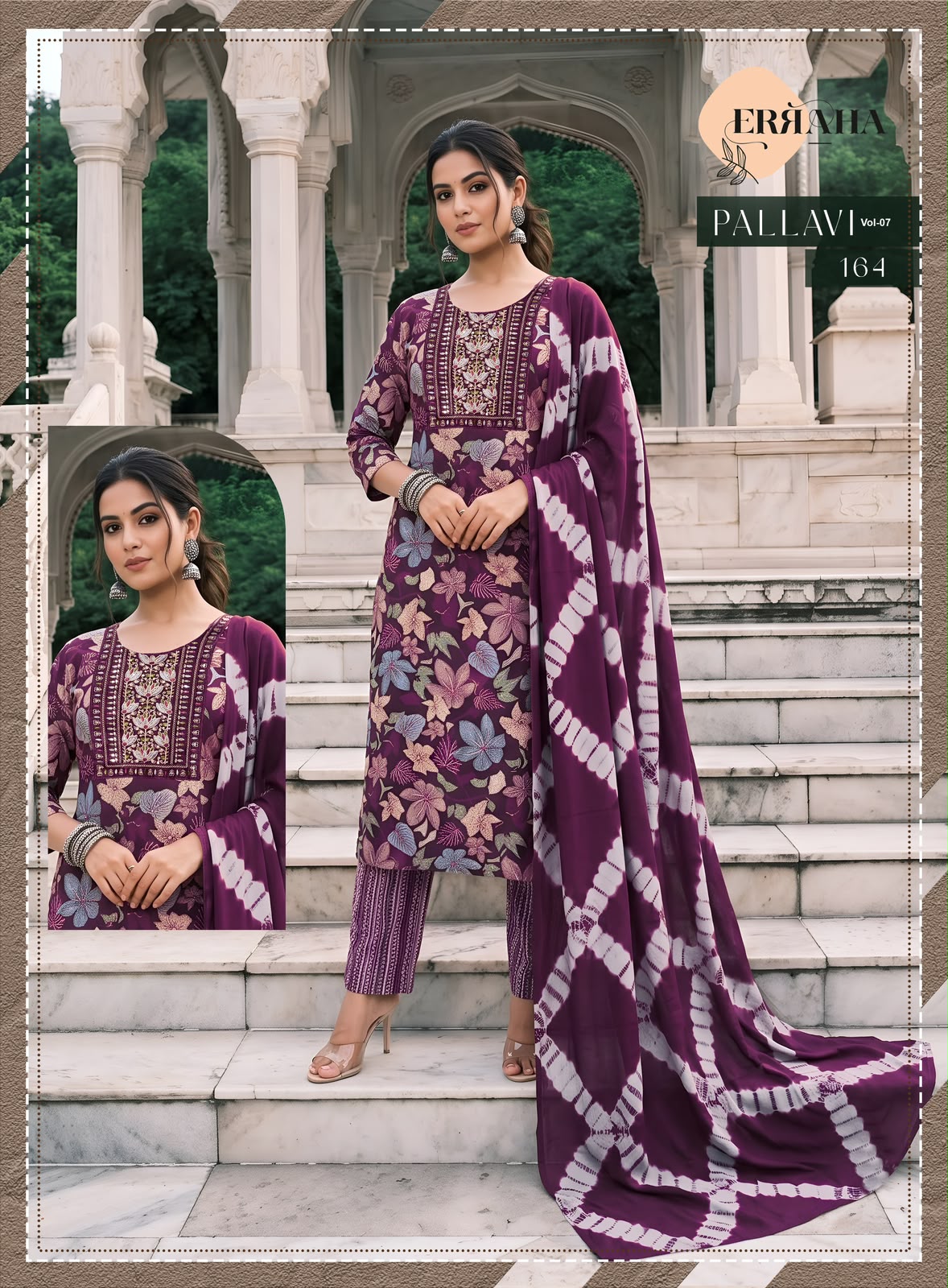 Pallavi Vol 7 Erraha Capsule Rayon Readymade Pant Style Suits Manufacturer