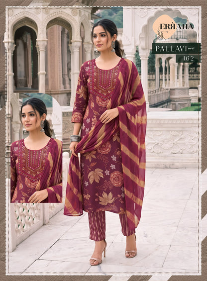 Pallavi Vol 7 Erraha Capsule Rayon Readymade Pant Style Suits Manufacturer