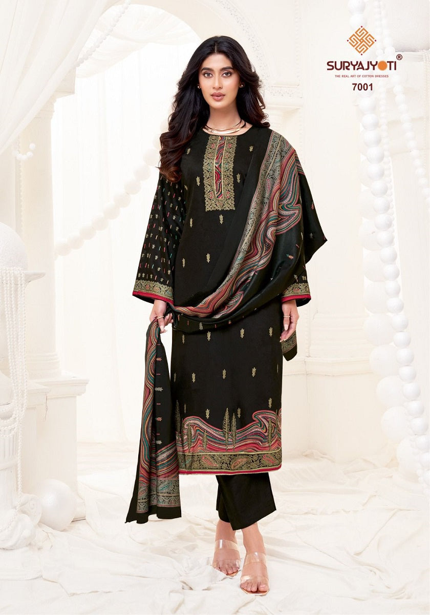 Pallavi Vol 7 Suryajyoti Salwar Suits Manufacturer Ahmedabad