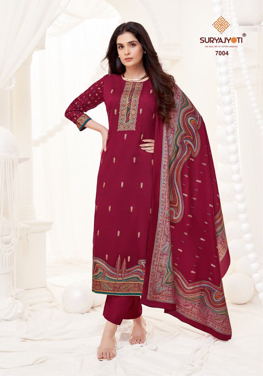 Pallavi Vol 7 Suryajyoti Salwar Suits Manufacturer Ahmedabad