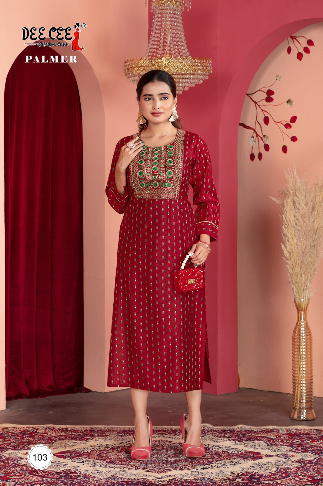 Palmer Deecee Vatican Long Straight Kurti Manufacturer India