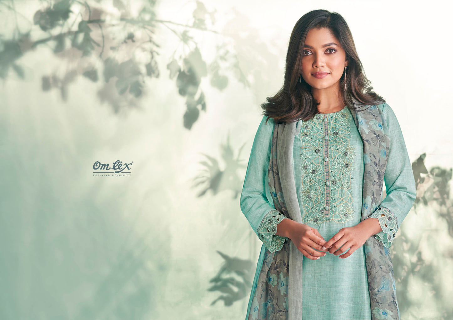 Paloma Omtex Handloom Pant Style Suits