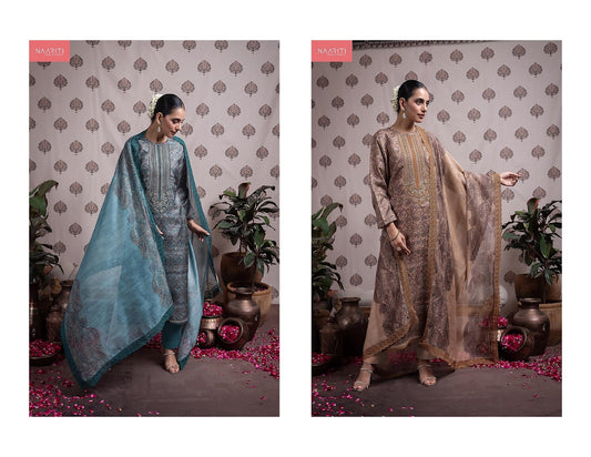 Pamee Naariti Silk Pant Style Suits Wholesale Price