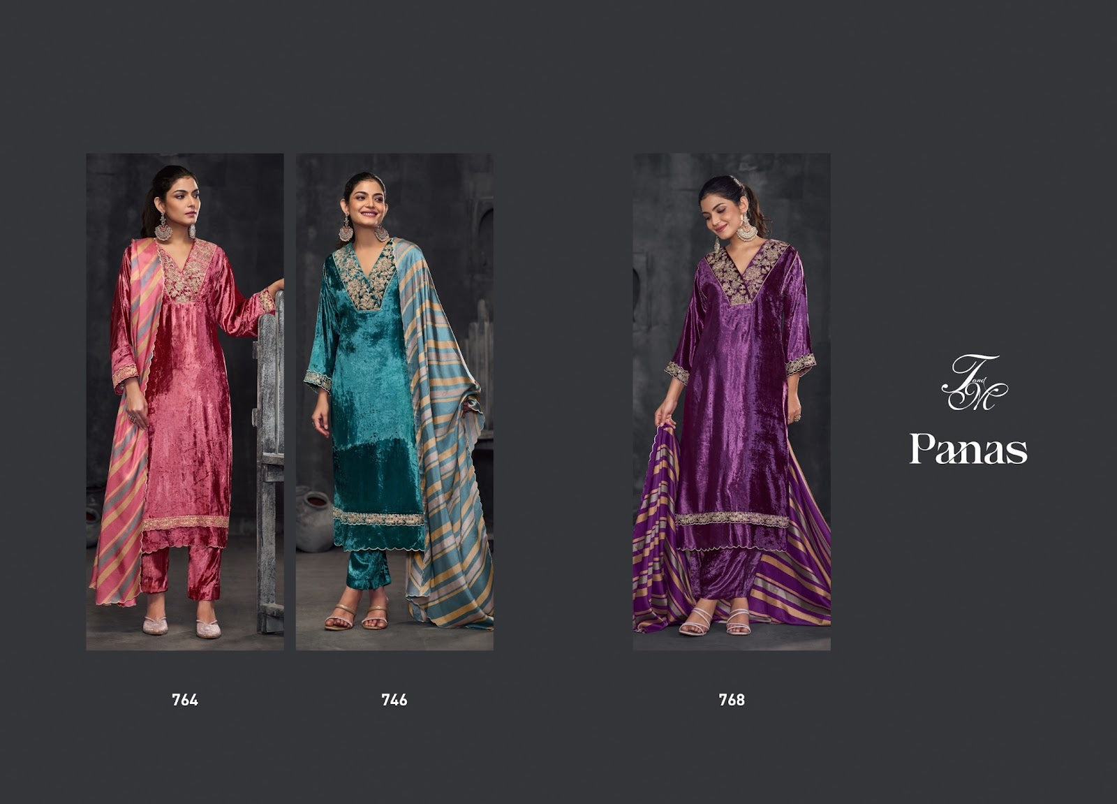 Panas Tm Velvet Suits Wholesaler