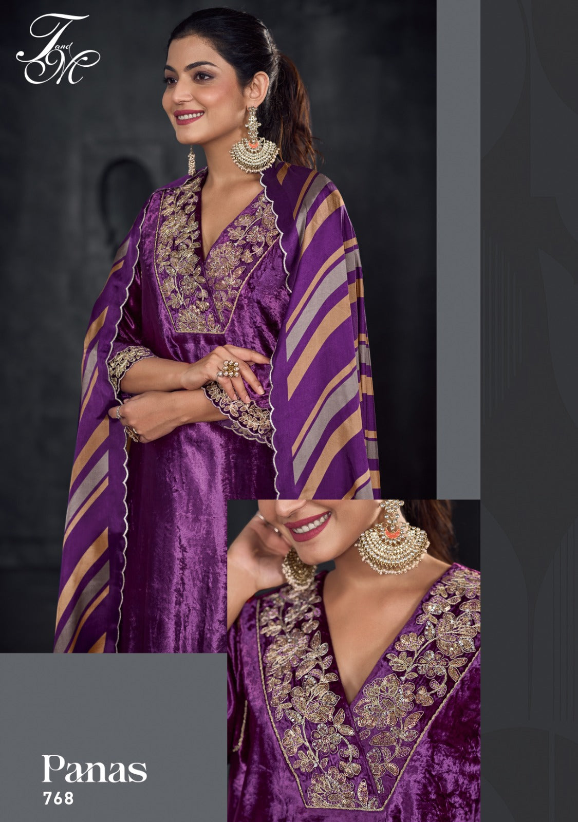 Panas Tm Velvet Suits Wholesaler