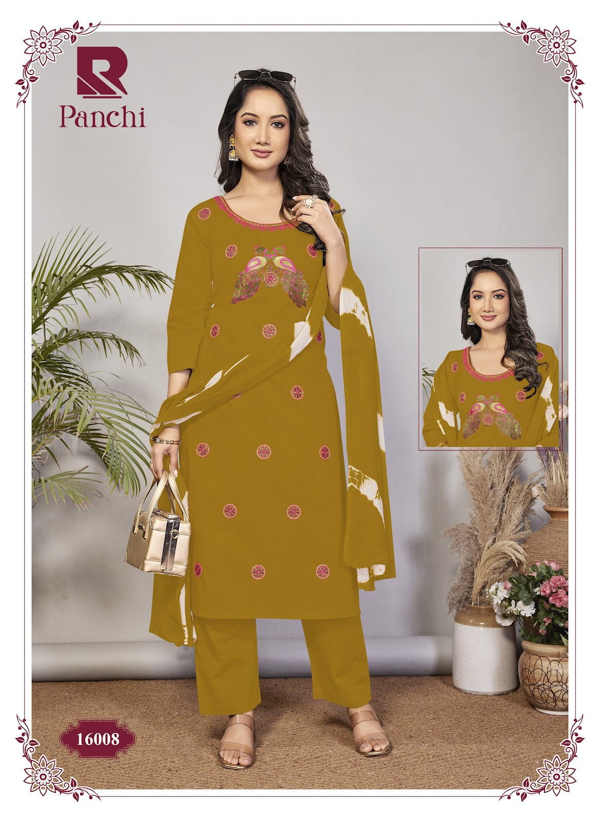Panchi Raashi Cotton Readymade Pant Style Suits Manufacturer