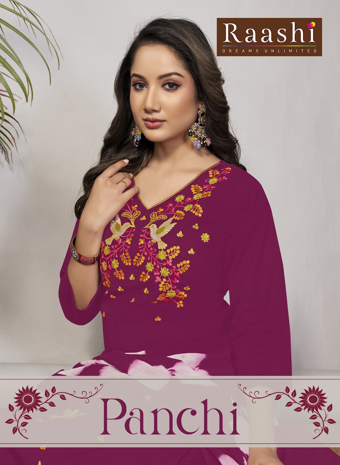 Panchi Raashi Cotton Readymade Pant Style Suits Manufacturer