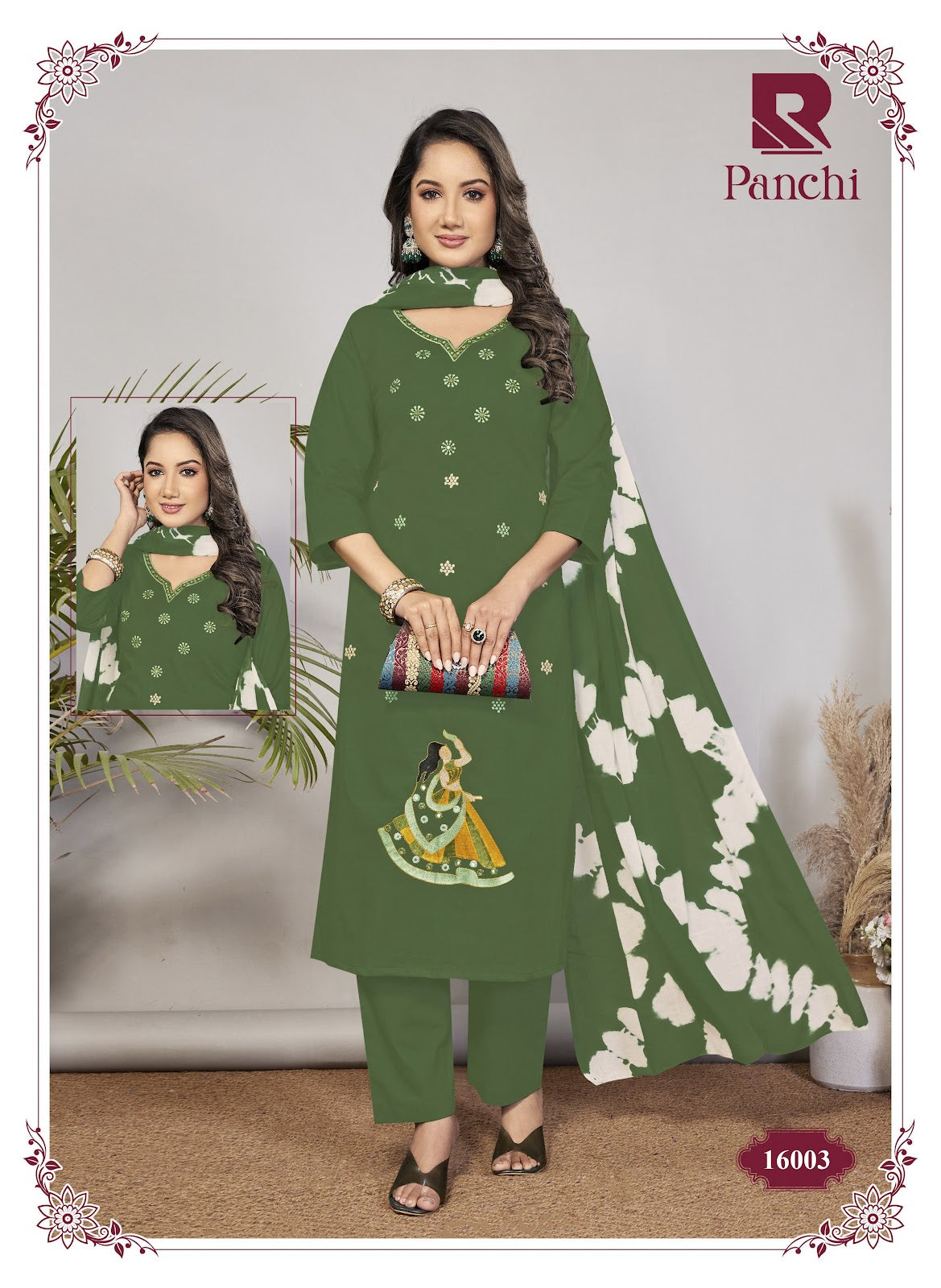 Panchi Raashi Cotton Readymade Pant Style Suits Manufacturer