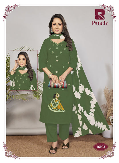 Panchi Raashi Cotton Readymade Pant Style Suits Manufacturer