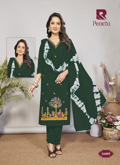Panchi Raashi Cotton Readymade Pant Style Suits Manufacturer