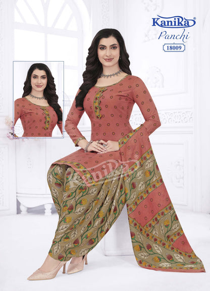 Panchi Vol 18 Kanika Readymade Cotton Patiyala Suits Wholesaler India