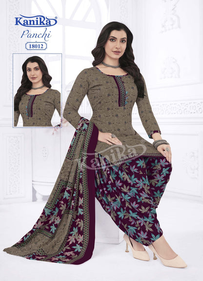 Panchi Vol 18 Kanika Readymade Cotton Patiyala Suits Wholesaler India