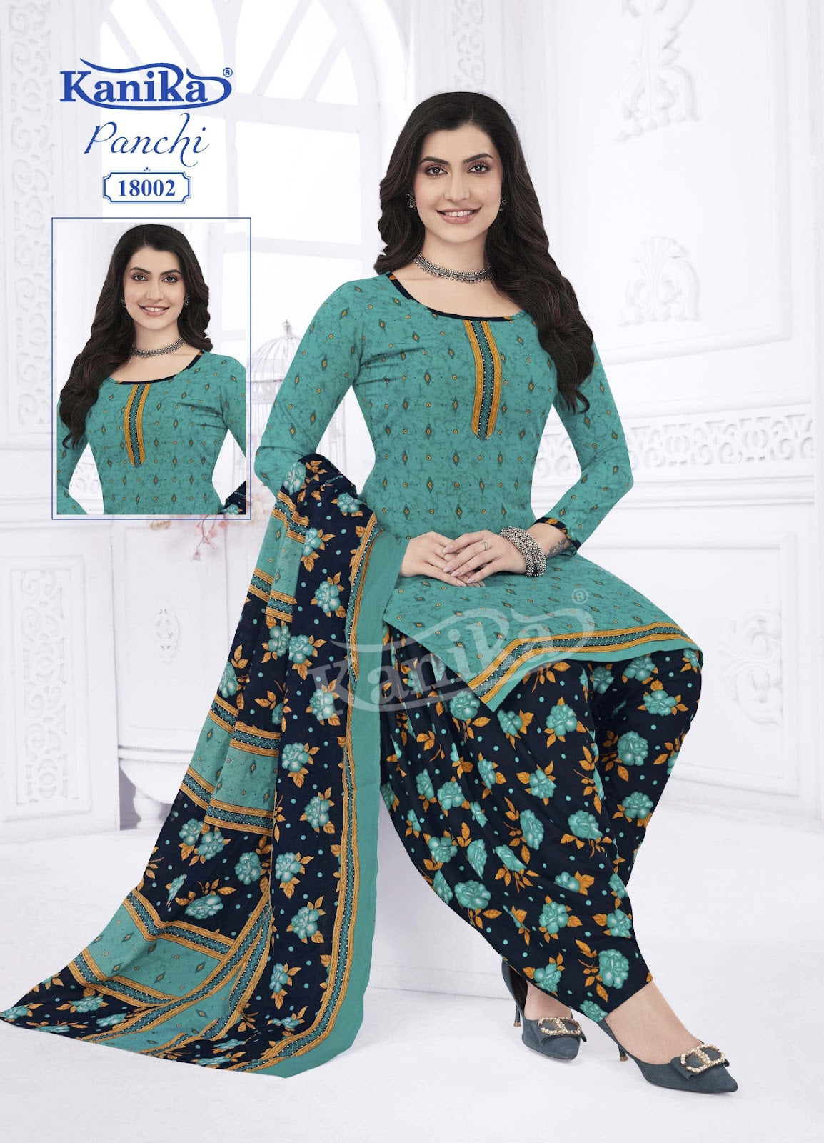 Panchi Vol 18 Kanika Readymade Cotton Patiyala Suits Wholesaler India