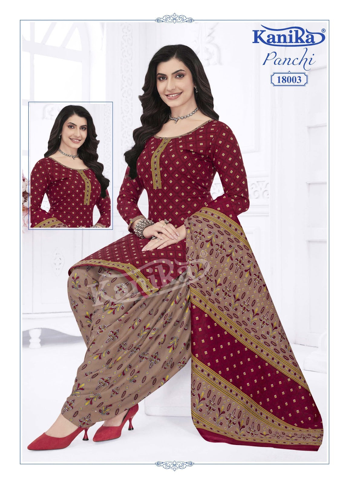 Panchi Vol 18 Kanika Readymade Cotton Patiyala Suits Wholesaler India