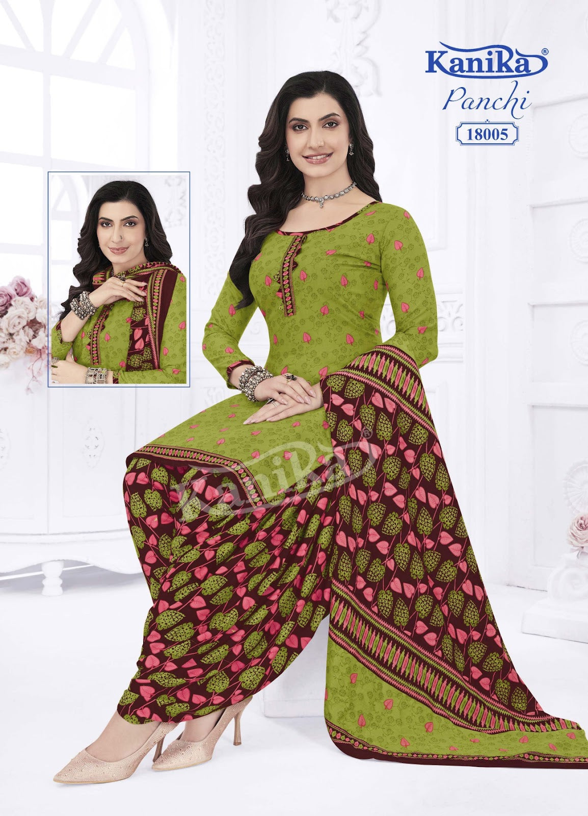 Panchi Vol 18 Kanika Readymade Cotton Patiyala Suits Wholesaler India