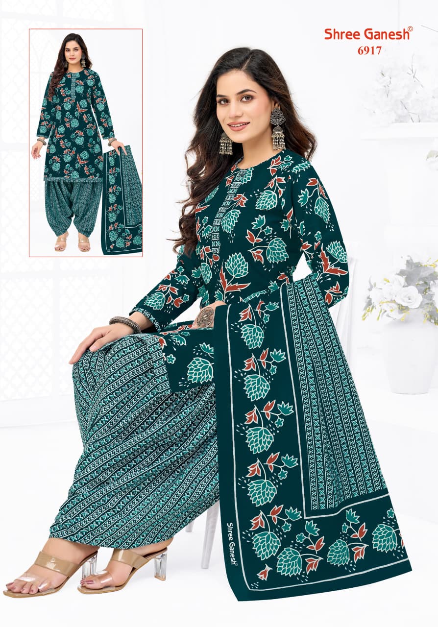 Panchi Vol 19 Shree Ganesh Cotton Dress Material Exporter