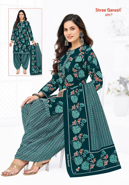 Panchi Vol 19 Shree Ganesh Cotton Dress Material Exporter