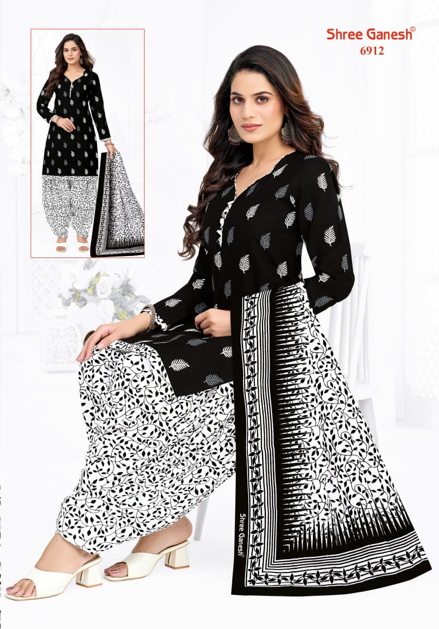 Panchi Vol 19 Shree Ganesh Cotton Dress Material Exporter