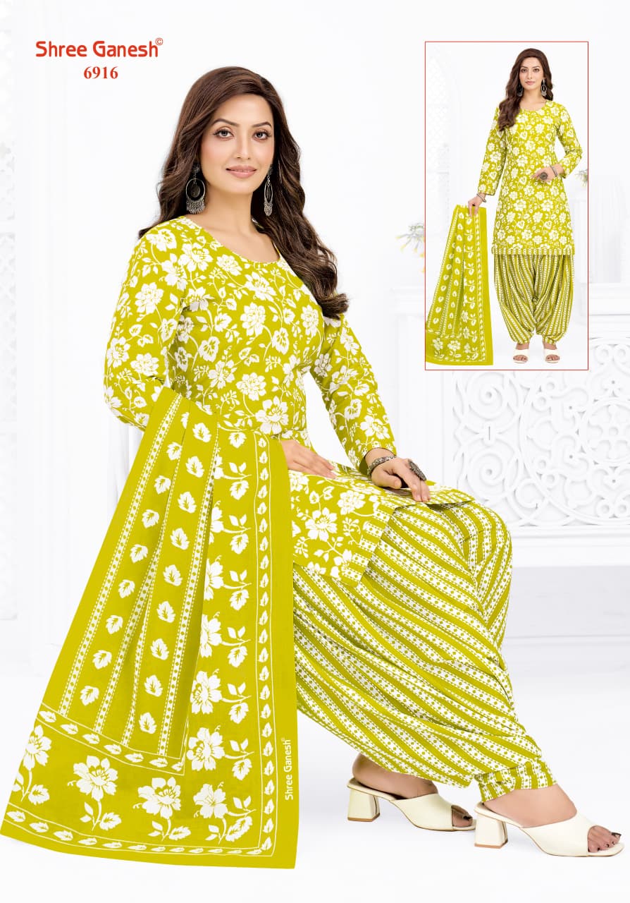Panchi Vol 19 Shree Ganesh Cotton Dress Material Exporter