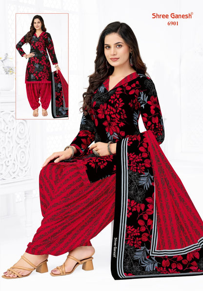 Panchi Vol 19 Shree Ganesh Cotton Dress Material Exporter