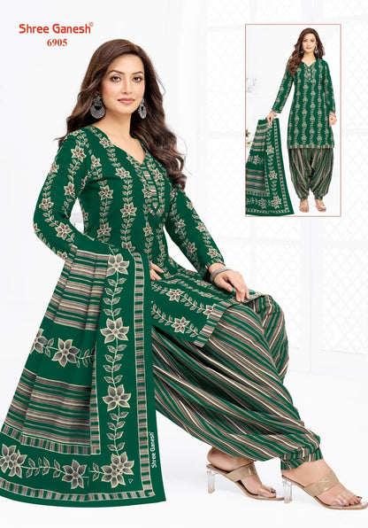 Panchi Vol 19 Shree Ganesh Cotton Dress Material Exporter