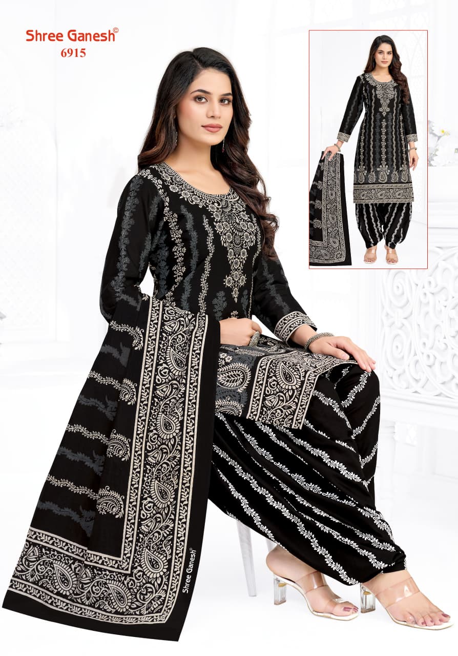 Panchi Vol 19 Shree Ganesh Cotton Dress Material Exporter