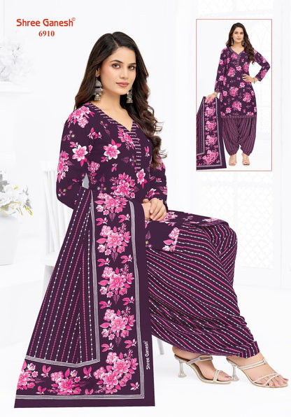 Panchi Vol 19 Shree Ganesh Cotton Dress Material Exporter