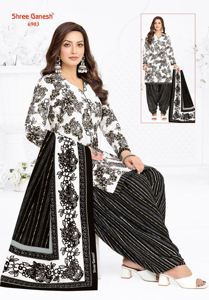 Panchi Vol 19 Shree Ganesh Cotton Dress Material Exporter
