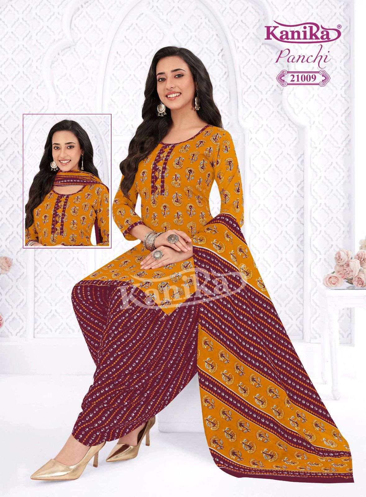 Panchi Vol 21 Kanika Readymade Cotton Patiyala Suits Wholesaler Ahmedabad