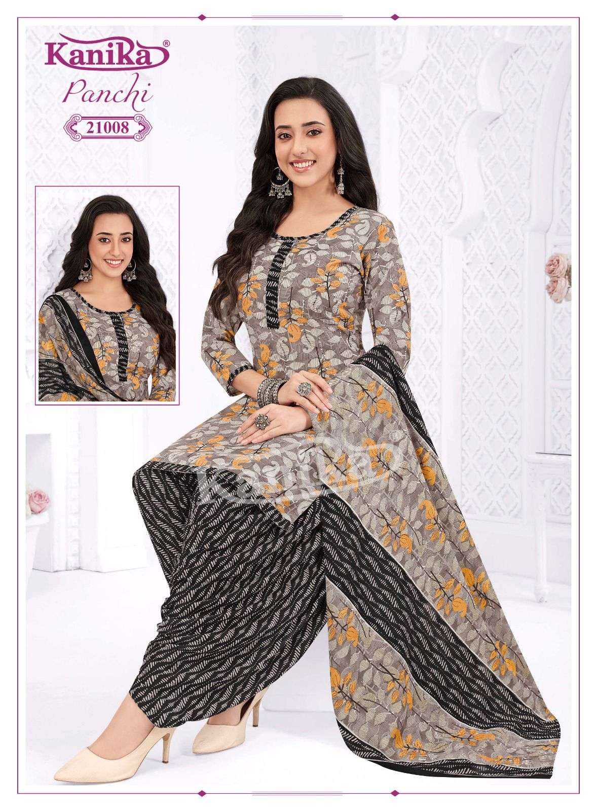 Panchi Vol 21 Kanika Readymade Cotton Patiyala Suits Wholesaler Ahmedabad