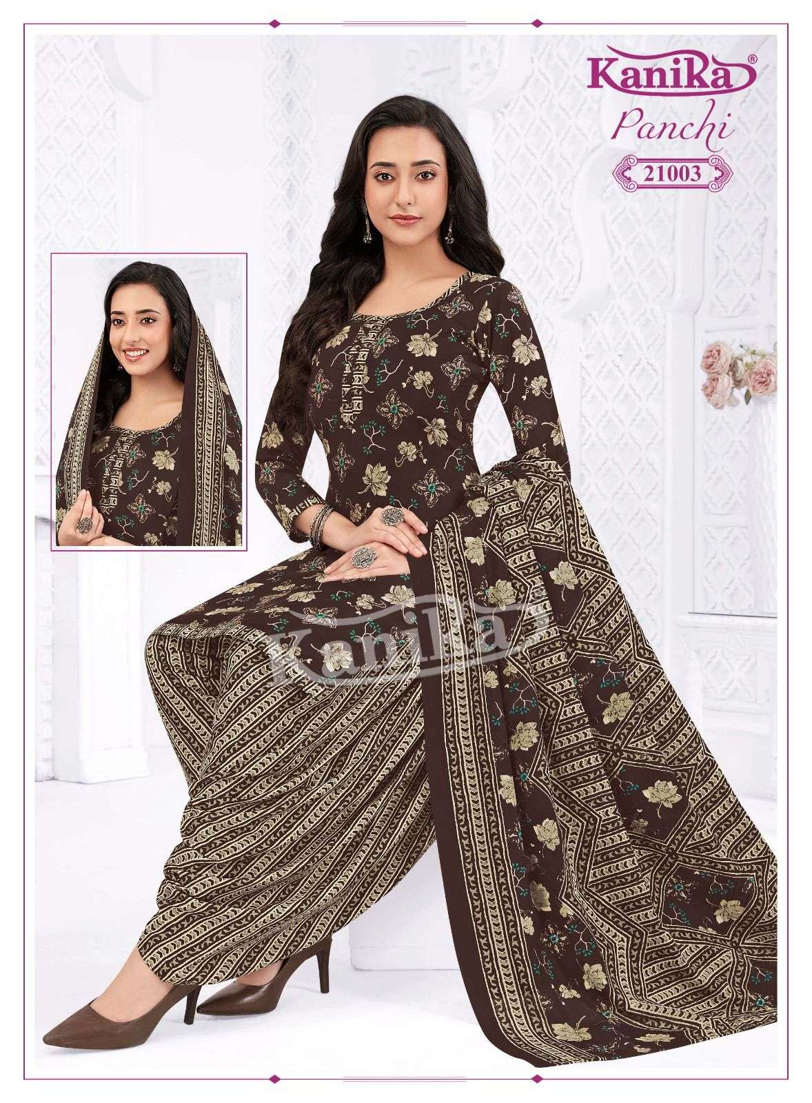 Panchi Vol 21 Kanika Readymade Cotton Patiyala Suits Wholesaler Ahmedabad