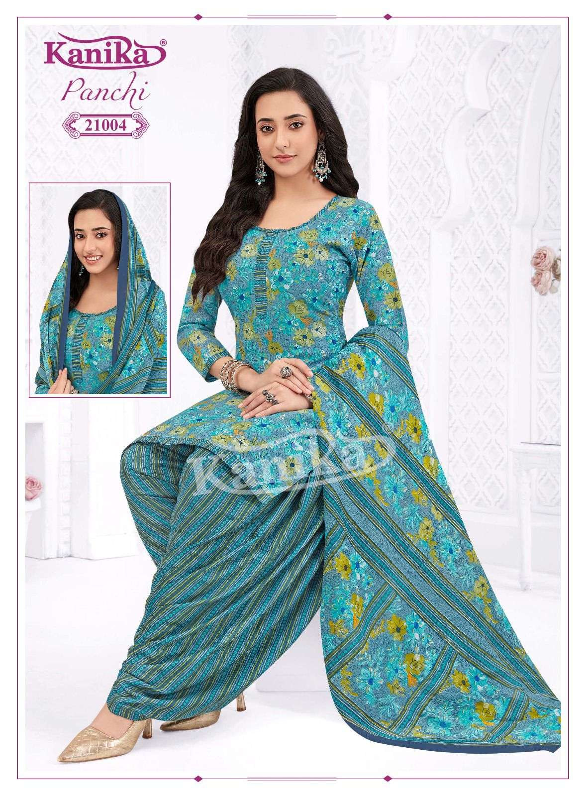 Panchi Vol 21 Kanika Readymade Cotton Patiyala Suits Wholesaler Ahmedabad