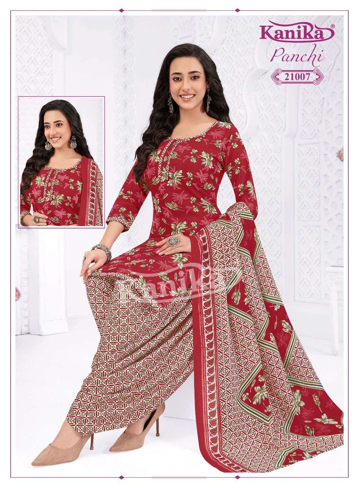 Panchi Vol 21 Kanika Readymade Cotton Patiyala Suits Wholesaler Ahmedabad