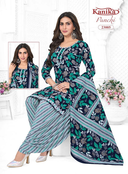 Panchi Vol 23 Kanika Readymade Cotton Patiyala Suits Supplier