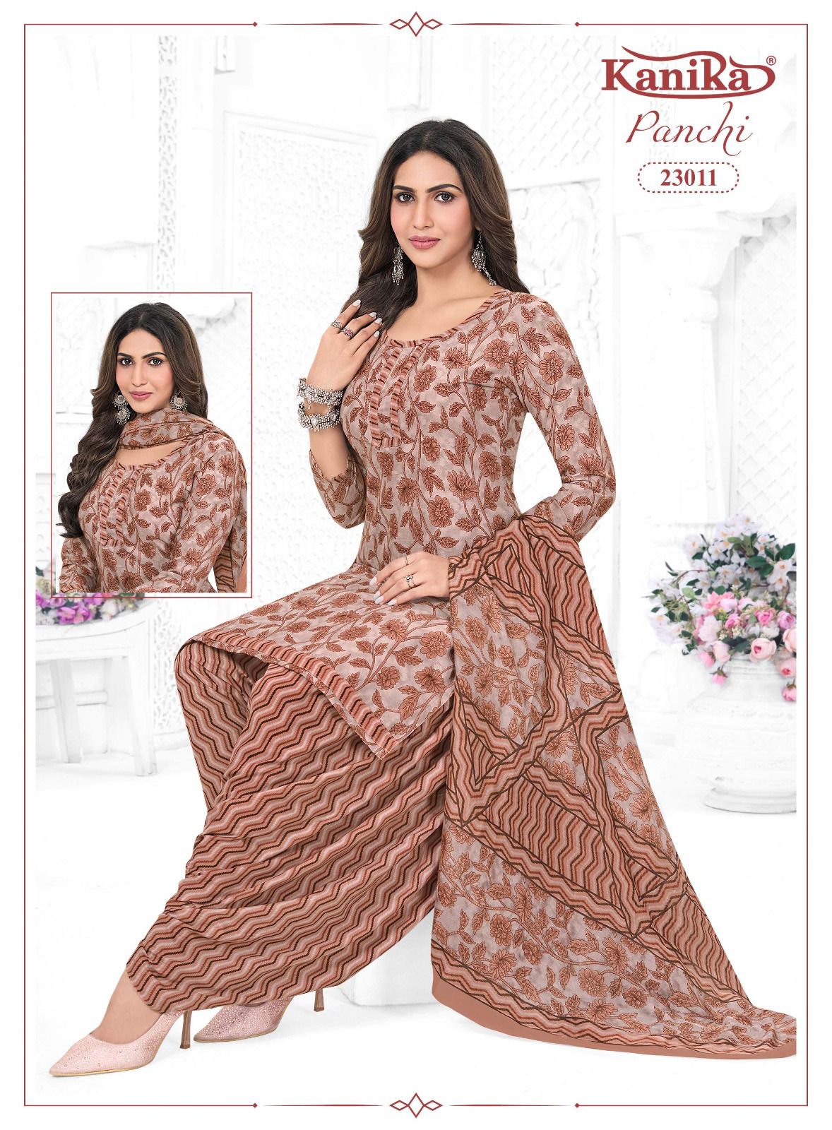 Panchi Vol 23 Kanika Readymade Cotton Patiyala Suits Supplier