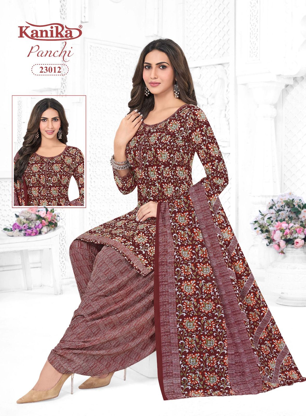 Panchi Vol 23 Kanika Readymade Cotton Patiyala Suits Supplier